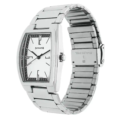 "Sonata Gents Watch 7998SM02 - Click here to View more details about this Product